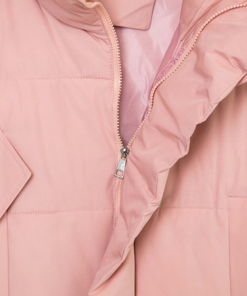 WC（ダブル シー）の「オーバーパファーベスト（ダウンベスト・レディース・ブラック/アイボリー/ピンク・FREE）」の18枚目の写真