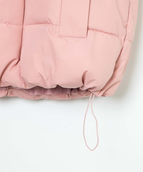 WC（ダブル シー）の「オーバーパファーベスト（ダウンベスト・レディース・ブラック/アイボリー/ピンク・FREE）」の20枚目の写真