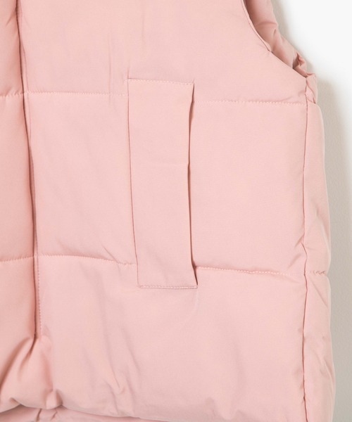 WC（ダブル シー）の「オーバーパファーベスト（ダウンベスト・レディース・ブラック/アイボリー/ピンク・FREE）」の22枚目の写真
