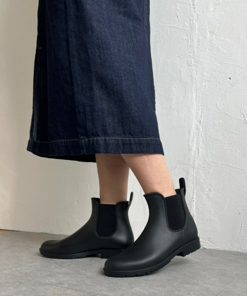 LBC(エルビーシー)の「サイドゴアレインブーツ(レインシューズ・レディース・ブラック/ブラウン・M/L)」の20枚目の写真