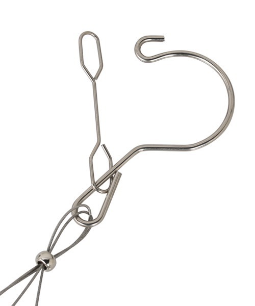 DULTON（ダルトン）の「PINCH HANGER LONG 12CLIPS ALUMINUM / ピンチ ハンガー ロング 12クリップ（ランドリーグッズ・メンズ・シルバー・FREE）」の4枚目の写真