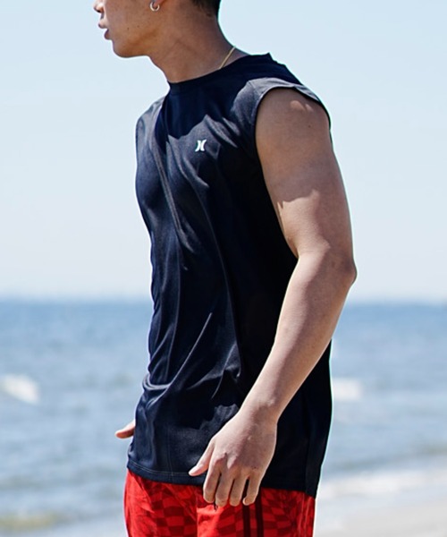 『1枚無料』EN MER SPORTS ラッシュガード ノースリーブシャツ S Hurley （ハーレー）の「Hurley/ハーレー ラッシュガード