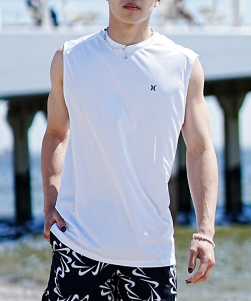 『1枚無料』EN MER SPORTS ラッシュガード ノースリーブシャツ S Hurley （ハーレー）の「Hurley/ハーレー ラッシュガード