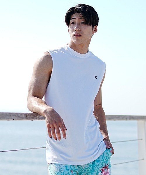 『1枚無料』EN MER SPORTS ラッシュガード ノースリーブシャツ S Hurley （ハーレー）の「Hurley/ハーレー ラッシュガード