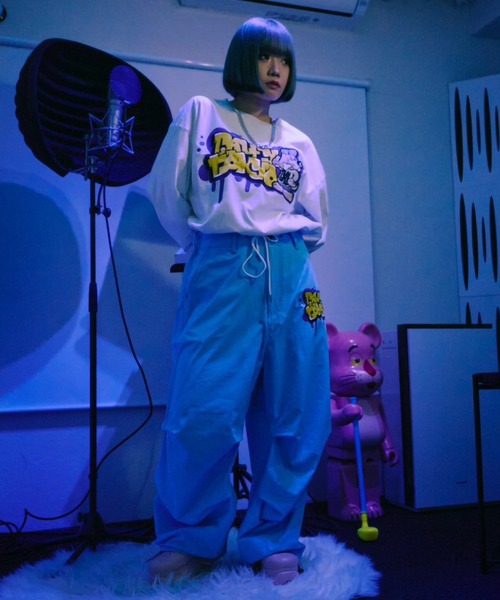 GALFY（ガルフィー）の「GALFY/ガルフィー わんわん落書きカラフルパンツ（その他パンツ・メンズ・サックスブルー/ブラック/パープル・L/XL）」の20枚目の写真