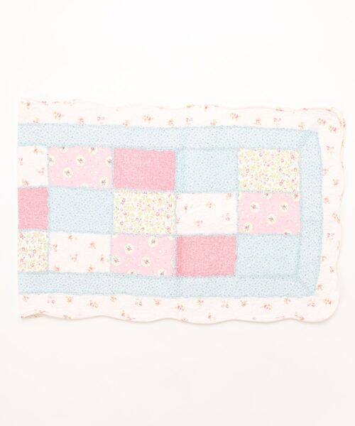 花柄ガーリーキルティングマット（ラグ/マット）｜aimoha（アイモハ