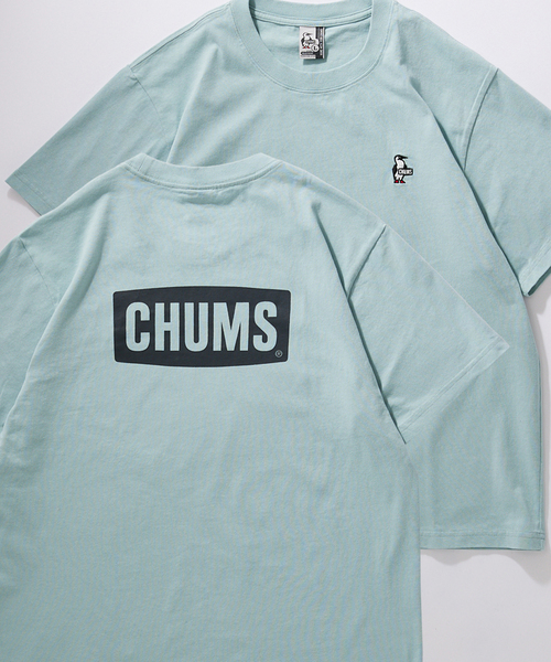 CHUMS（チャムス）の「【CHUMS By JOURNAL STANDARD】別注 ブービーロゴTシャツ（Tシャツ/カットソー・メンズ・ホワイト/ライトブルー/ブラック/グリーン/グレー系その他/ダークブルー・MEDIUM/LARGE/X-LARGE）」の5枚目の写真
