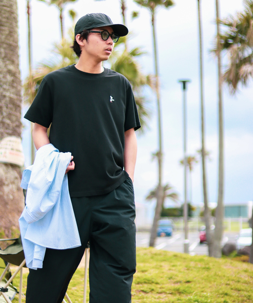 CHUMS（チャムス）の「【CHUMS By JOURNAL STANDARD】別注 ブービーロゴTシャツ（Tシャツ/カットソー・メンズ・ホワイト/ライトブルー/ブラック/グリーン/グレー系その他/ダークブルー・MEDIUM/LARGE/X-LARGE）」の19枚目の写真