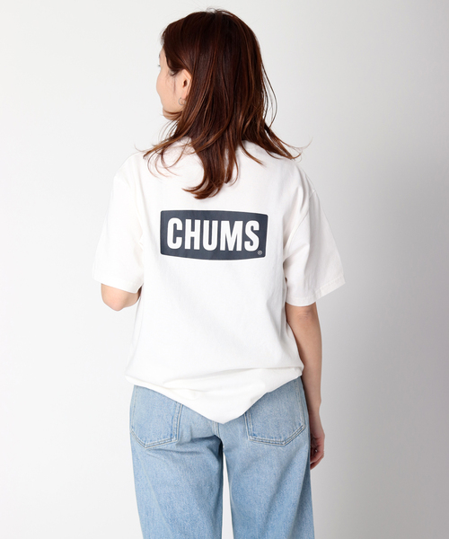 CHUMS（チャムス）の「【CHUMS By JOURNAL STANDARD】別注 ブービーロゴTシャツ（Tシャツ/カットソー・メンズ・ホワイト/ライトブルー/ブラック/グリーン/グレー系その他/ダークブルー・MEDIUM/LARGE/X-LARGE）」の13枚目の写真