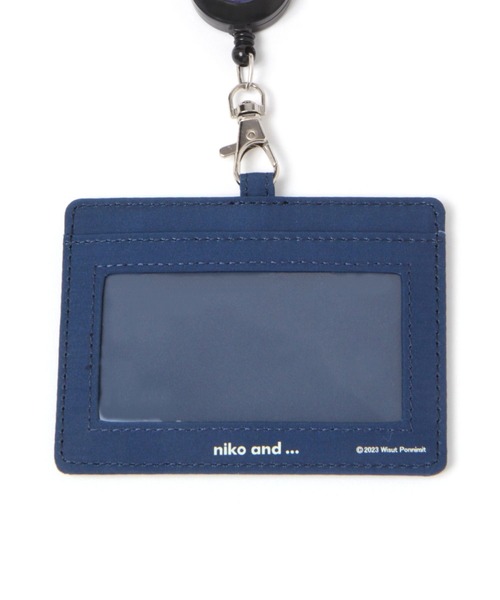 niko and...（ニコアンド）の「【マムアンちゃん】コラボIDケース（パスケース・レディース・ネイビー/オフホワイト・0）」の16枚目の写真