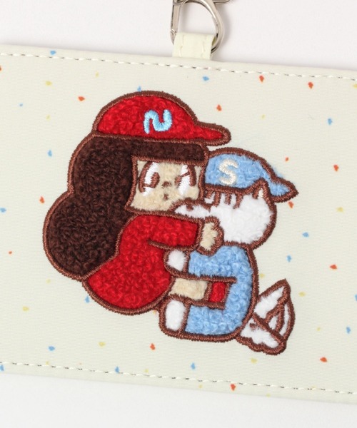 niko and...（ニコアンド）の「【マムアンちゃん】コラボIDケース（パスケース・レディース・ネイビー/オフホワイト・0）」の6枚目の写真