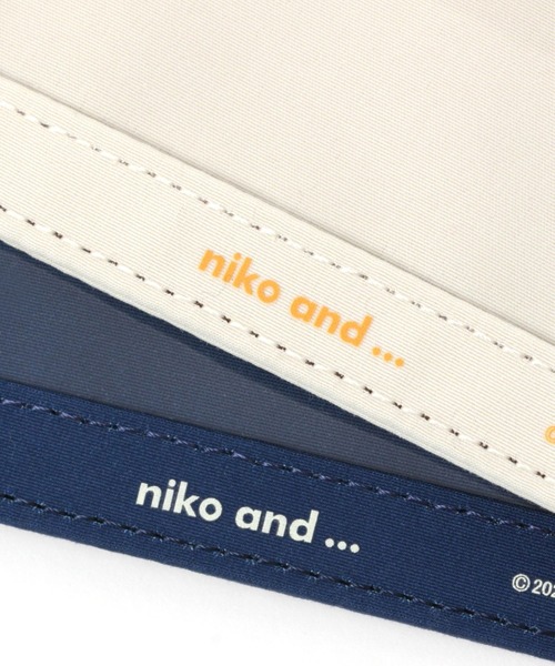 niko and...（ニコアンド）の「【マムアンちゃん】コラボIDケース（パスケース・レディース・ネイビー/オフホワイト・0）」の7枚目の写真