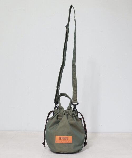 UNIVERSAL OVERALL(ユニバーサルオーバーオール)の「【UNIVERSAL OVERALL】2WAYポーチバッグM(ショルダーバッグ・レディース・ブラック/ベージュ/オリーブ・FREE)」の17枚目の写真