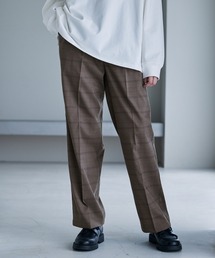 【SERACE】Wide silhouette straight slacks / ワイドシルエットストレートスラックス