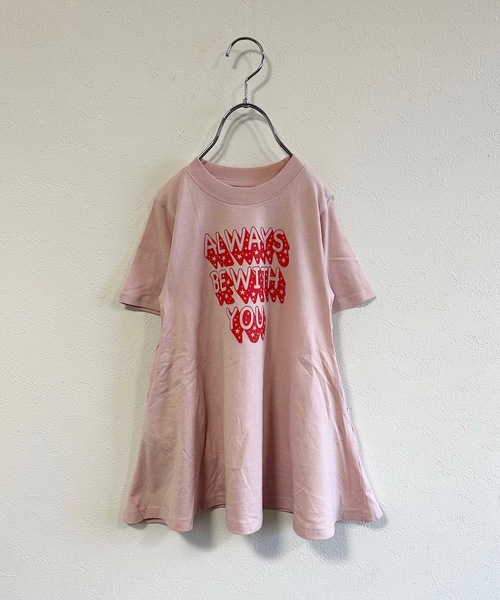 Life Support Products（ライフサポートプロダクツ）の「コットンUSA半袖プリントワンピース(90～150cm)（ワンピース・キッズ・ブラック/パープル/ピンク・100/150/110/130/140/90/120）」の8枚目の写真