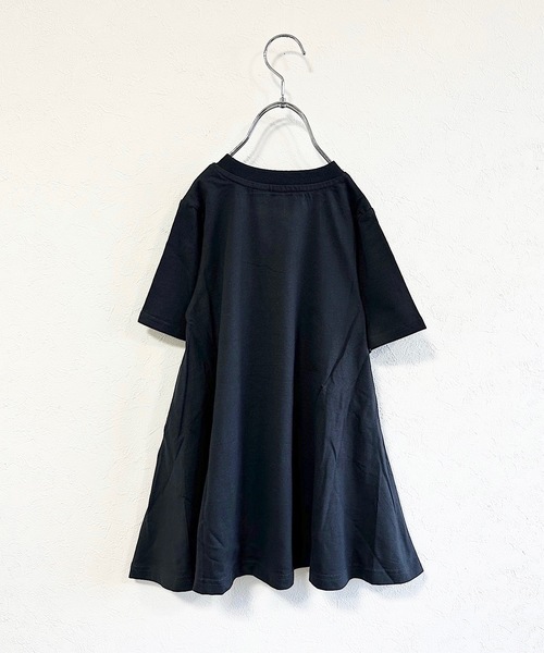 Life Support Products（ライフサポートプロダクツ）の「コットンUSA半袖プリントワンピース(90～150cm)（ワンピース・キッズ・ブラック/パープル/ピンク・100/150/110/130/140/90/120）」の9枚目の写真