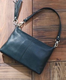 【牛革】シュリンクレザー2WAYショルダーバッグ
