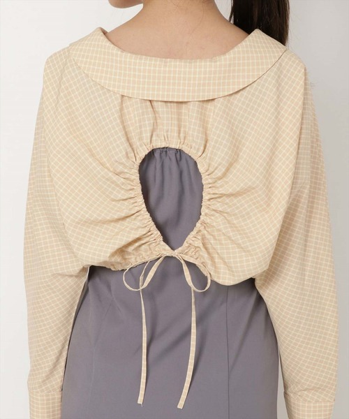 【セール】ドロストデザインスリットキャミワンピースセット（ワンピース）｜REDYAZEL（レディアゼル）