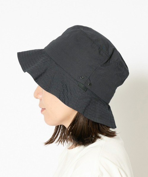 Snow Peak（スノーピーク）の「TAKIBI Light Ripstop Hat（ハット・レディース・ネイビー/ブラック/アイボリー・2）」の3枚目の写真