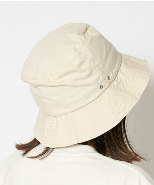 Snow Peak（スノーピーク）の「TAKIBI Light Ripstop Hat（ハット・レディース・ネイビー/ブラック/アイボリー・2）」の5枚目の写真