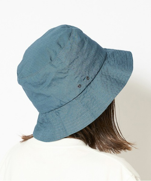 Snow Peak（スノーピーク）の「TAKIBI Light Ripstop Hat（ハット・レディース・ネイビー/ブラック/アイボリー・2）」の9枚目の写真