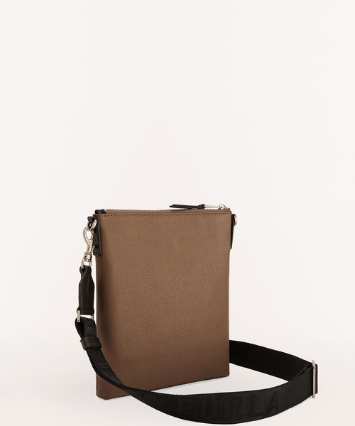 FURLA（フルラ）の「MAN COSMO MINI CROSSBODY（ショルダーバッグ・メンズ・グレイッシュベージュ・ONE SIZE）」の9枚目の写真
