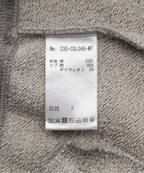 L.H.P(エルエイチピー)の「muter/ミューター/コンパクトジップパーカー(パーカー・レディース・ブラック/グレー・F)」の16枚目の写真