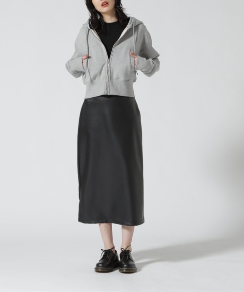 L.H.P(エルエイチピー)の「muter/ミューター/コンパクトジップパーカー(パーカー・レディース・ブラック/グレー・F)」の20枚目の写真