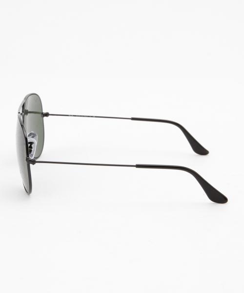 Ray-Ban(レイバン)の「Ray-Ban / Aviator(サングラス・メンズ・ブラック/ブラウン・ONE SIZE)」の5枚目の写真