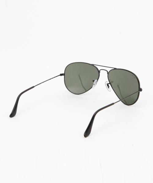 Ray-Ban(レイバン)の「Ray-Ban / Aviator(サングラス・メンズ・ブラック/ブラウン・ONE SIZE)」の6枚目の写真