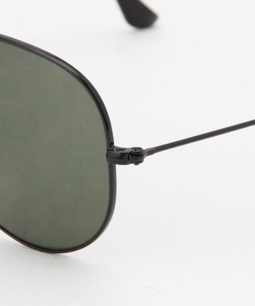 Ray-Ban(レイバン)の「Ray-Ban / Aviator(サングラス・メンズ・ブラック/ブラウン・ONE SIZE)」の7枚目の写真