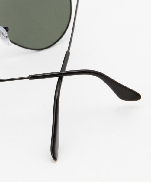 Ray-Ban(レイバン)の「Ray-Ban / Aviator(サングラス・メンズ・ブラック/ブラウン・ONE SIZE)」の17枚目の写真