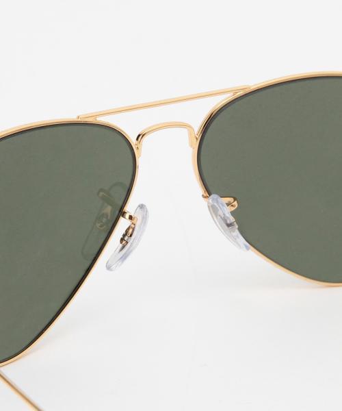 Ray-Ban(レイバン)の「Ray-Ban / Aviator(サングラス・メンズ・ブラック/ブラウン・ONE SIZE)」の10枚目の写真