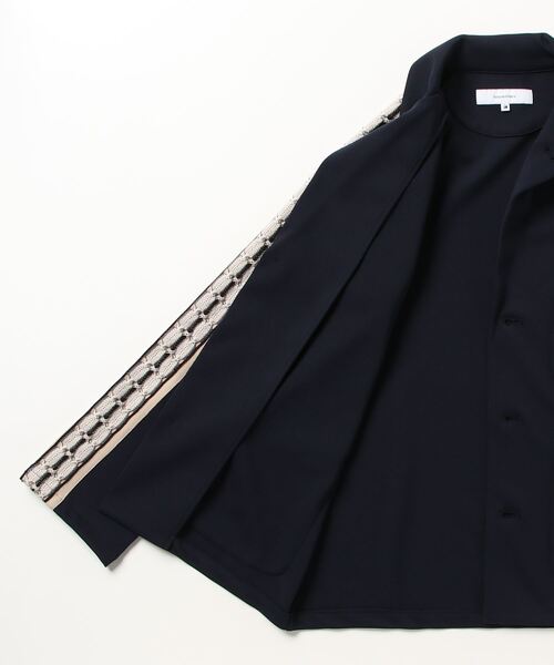 SASQUATCHfabrix.(サスクワァッチファブリックス)の「Sasquatchfabrix./サスクワッチファブリックス/LACE TAPE RAPEL JACKET 23SS-JKL-012(テーラードジャケット・メンズ・ベージュ/ネイビー・M)」の4枚目の写真
