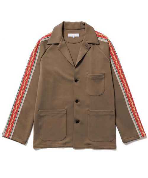 SASQUATCHfabrix.(サスクワァッチファブリックス)の「Sasquatchfabrix./サスクワッチファブリックス/LACE TAPE RAPEL JACKET 23SS-JKL-012(テーラードジャケット・メンズ・ベージュ/ネイビー・M)」の10枚目の写真