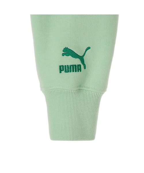 PUMA(プーマ)の「PUMA プーマ ウィメンズ CLASSICS ジョイ グラフィック フーディー(スウェット・レディース・バイオレット/ミント/イエロー系その他/ブラック・MEDIUM/LARGE/SMALL/X-SMALL)」の13枚目の写真