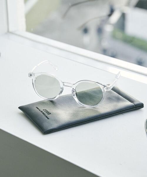 coen(コーエン)の「ボストンファッショングラス(サングラス・レディース・その他1/ブラック/ダークブラウン・FREE)」の3枚目の写真