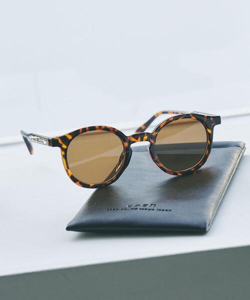 coen(コーエン)の「ボストンファッショングラス(サングラス・レディース・その他1/ブラック/ダークブラウン・FREE)」の5枚目の写真