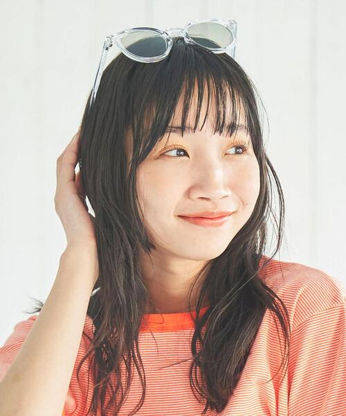 coen(コーエン)の「ボストンファッショングラス(サングラス・レディース・その他1/ブラック/ダークブラウン・FREE)」の7枚目の写真