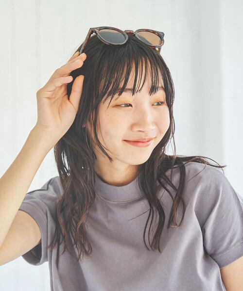 coen(コーエン)の「ボストンファッショングラス(サングラス・レディース・その他1/ブラック/ダークブラウン・FREE)」の13枚目の写真