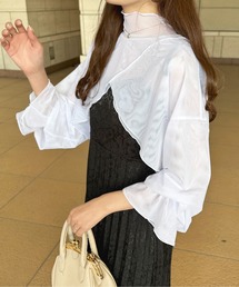キャンディースリーブシアートップス【ZOZOTOWN限定アイテム】