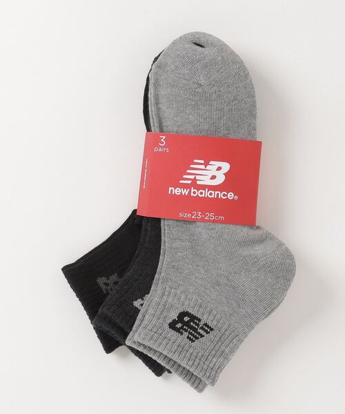 NEW BALANCE（ニューバランス）の「ミッドレングス3Pソックス（ソックス/靴下・メンズ・その他/ブラック/その他8/ホワイト/ホワイト系その他/その他7・MEDIUM/LARGE/X-LARGE）」の8枚目の写真
