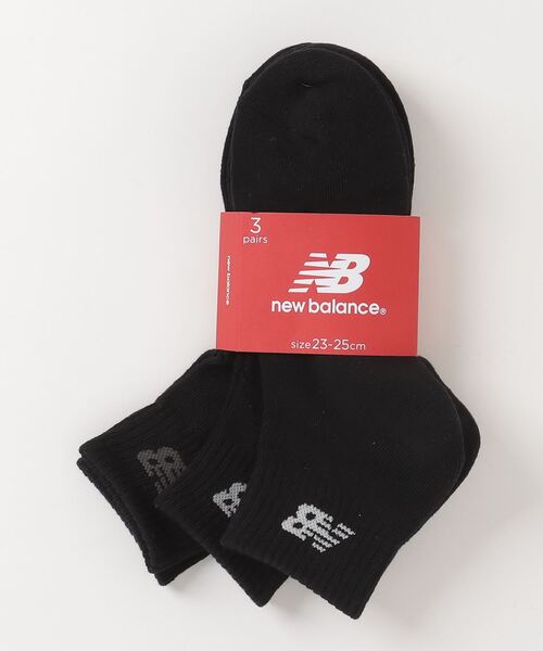 NEW BALANCE（ニューバランス）の「ミッドレングス3Pソックス（ソックス/靴下・メンズ・その他/ブラック/その他8/ホワイト/ホワイト系その他/その他7・MEDIUM/LARGE/X-LARGE）」の9枚目の写真