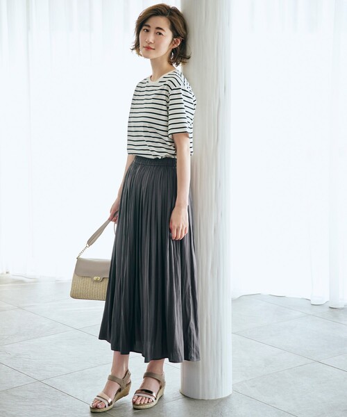 grove（グローブ）の「◆人間工学フラップヒネリPPショルダー（ショルダーバッグ・レディース・ブラック/ライトグレー/ライトブルー/オフホワイト/レモンイエロー/ピンク系・00）」の12枚目の写真