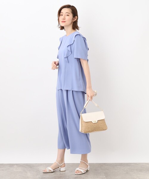 grove（グローブ）の「◆人間工学フラップヒネリPPショルダー（ショルダーバッグ・レディース・ブラック/ライトグレー/ライトブルー/オフホワイト/レモンイエロー/ピンク系・00）」の15枚目の写真