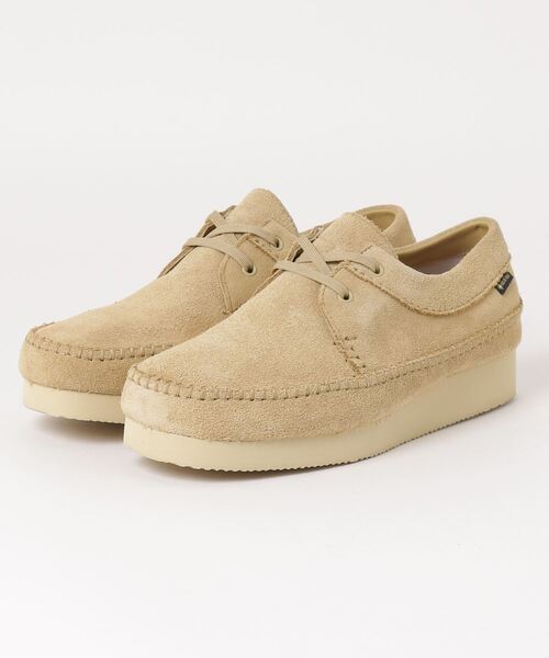 Clarks（クラークス）の「Weaver GTX　26171485（モカシン/デッキシューズ・メンズ・ベージュ・8h/9h/8/7h/9/6h/11/7/10/6）」の8枚目の写真