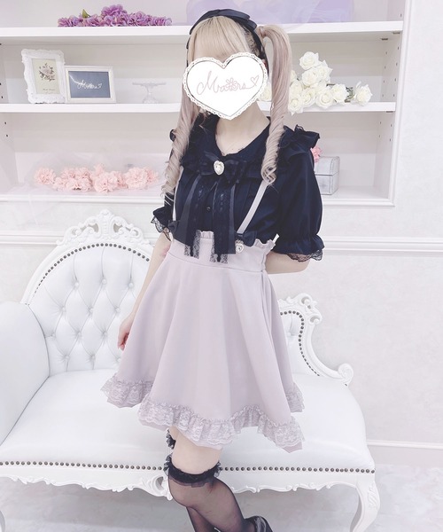 MA*RS（アメーバーマーズ）の「ボリュームフリルレーススカート