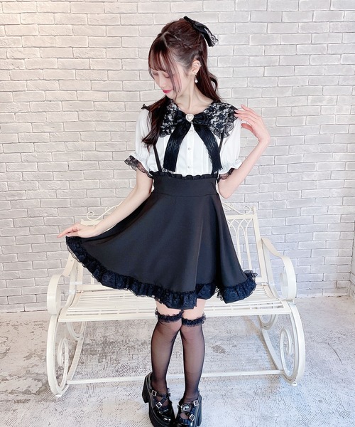 MA*RS（アメーバーマーズ）の「ボリュームフリルレーススカート