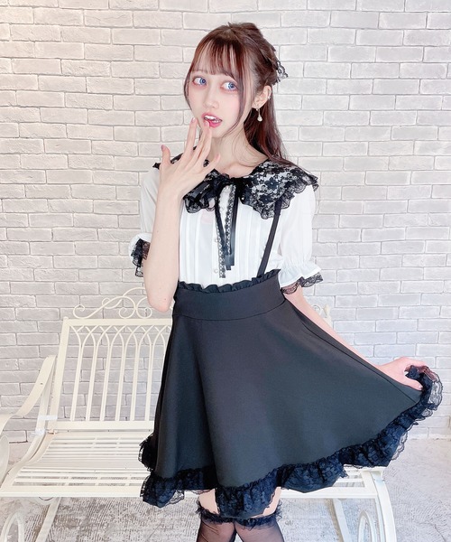 MA*RS（アメーバーマーズ）の「ボリュームフリルレーススカート