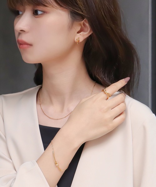 blackdia ocean(ブラックダイヤオーシャン)の「blackdia ocean ツイストブレスレット(ブレスレット・レディース・シルバー/ゴールド/ピンクゴールド・FREE)」の11枚目の写真